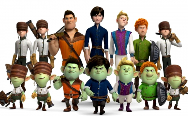 Мультик красные туфельки и семь гномов