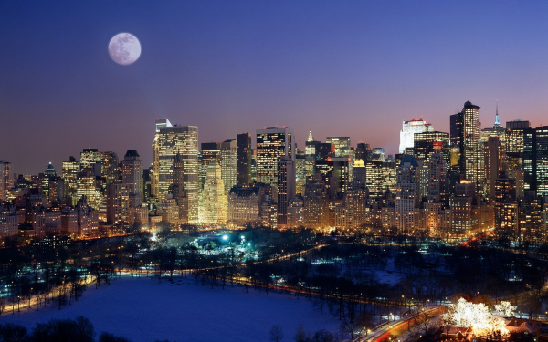 Ночной Нью-Йорк