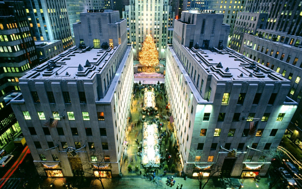 Новогодний Нью-Йорк