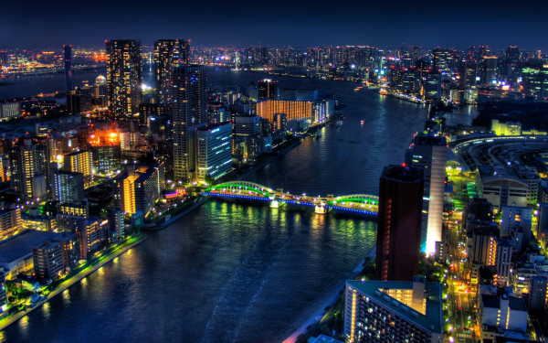 Огни большого Токио