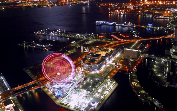 Токио ночью