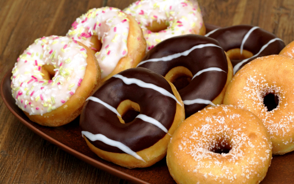 Сладкие пончики