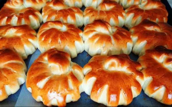 Вкусные булочки к чаю