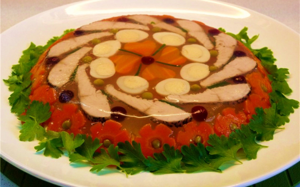 Заливное из судака