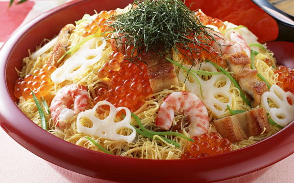 Салат из морепродуктов