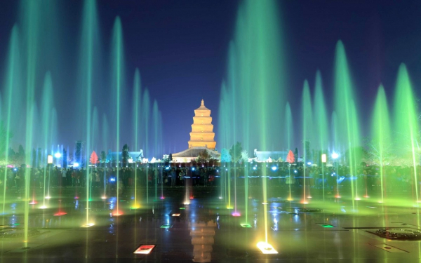 Фонтан в Сиане