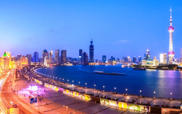 Набережная в Шанхае