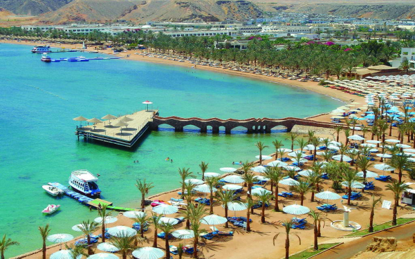 Побережье Красного моря в Шарм Эль Шейхе