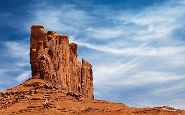 Природный монумент на земле индейцев