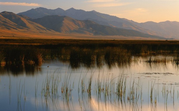 Вечерний пейзаш америки
