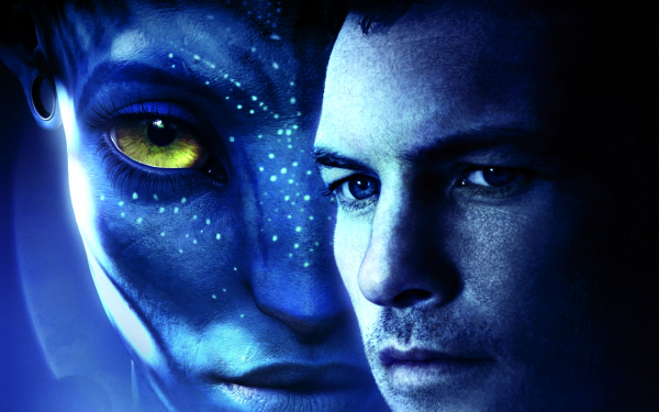 Нейтири и Джейк Салли из кинофильма Аватар