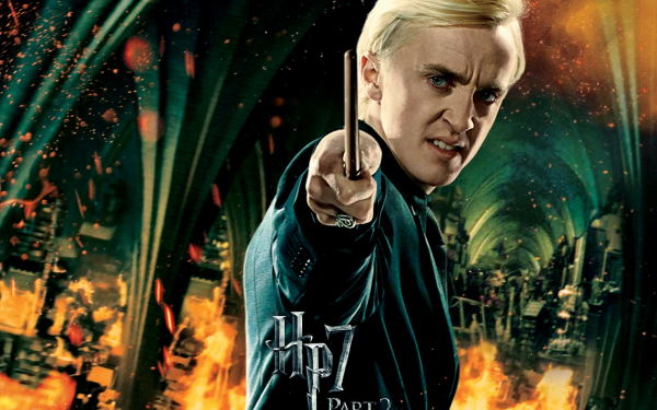 Пожиратель смерти Драко Малфой из фильма Гарри Поттер