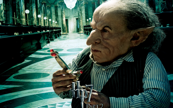 Гоблин банкир из фильма Гарри Поттер 7