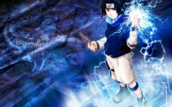 Саскэ из мультика Наруто