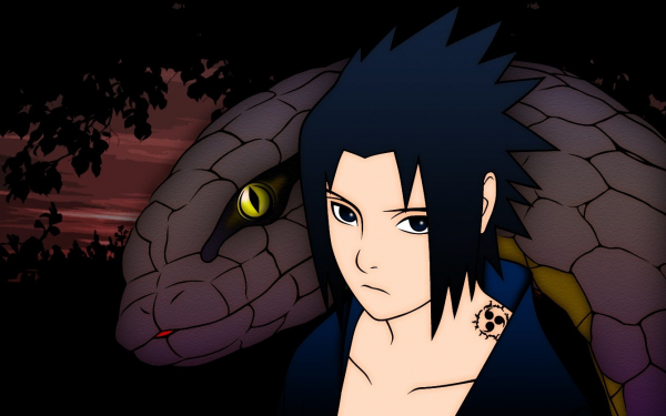 Саскэ и змей