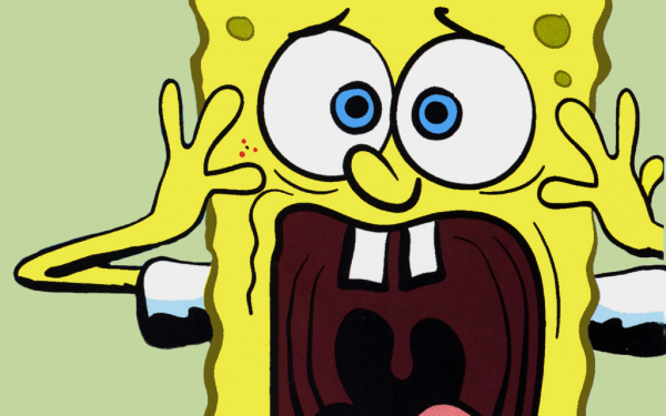 Губка Боб кричит