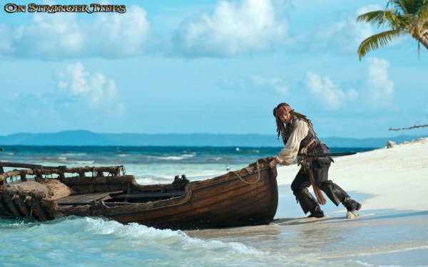 Джонни Депп в роли Джека Воробья