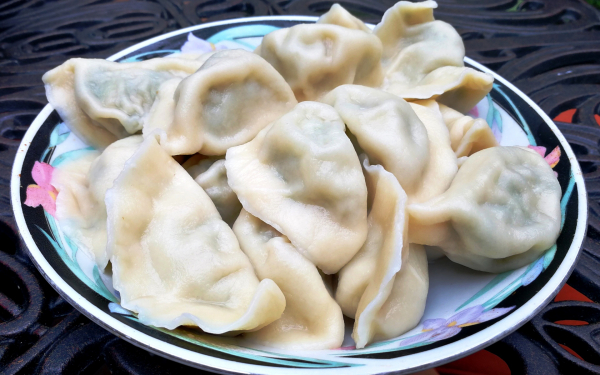 Варенники с вишней