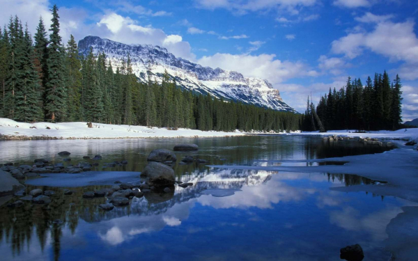 Зима в горах