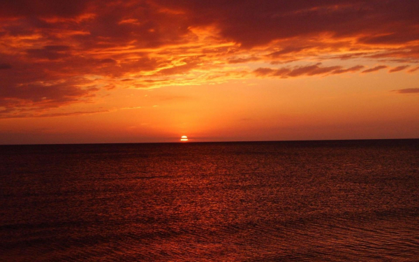 Солнце на закате