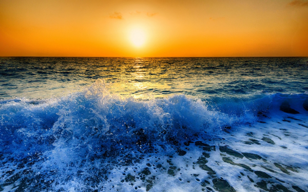 Морской закат