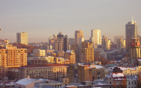 Зимний Киев