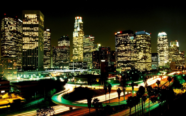 Ночной Лос-Анджелес