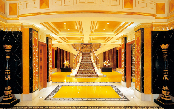 Интерьер отеля в Дубай