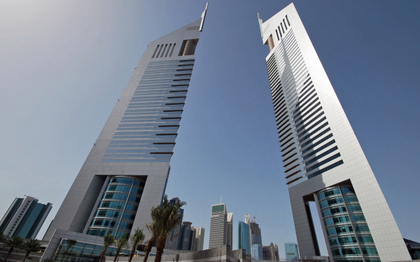 Дубай башни близнецы