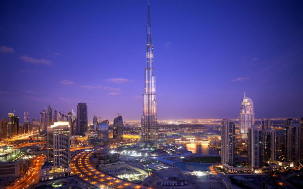 Дубай зажигает огни