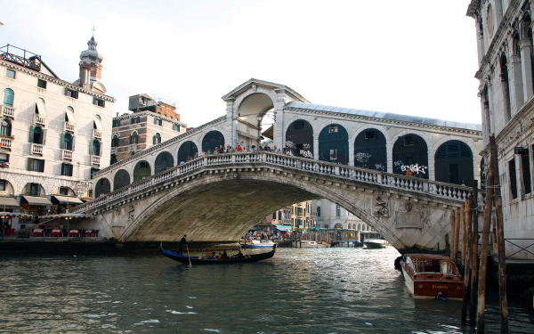 Мост Риальто в Венеции