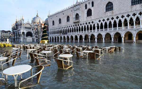 Наводнение в Венеции