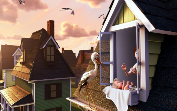 Аисты приносят людям детей