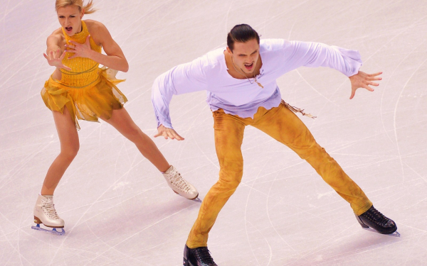 Чемпионы сочинской олимпиады Татьяна Волосожар и Максим Траньков