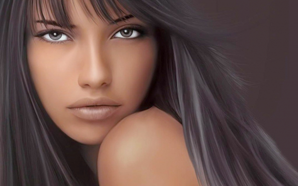 Девушка  задумчивая