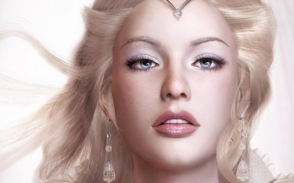 Обаятельная  девушка