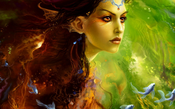 Русалка фэнтези