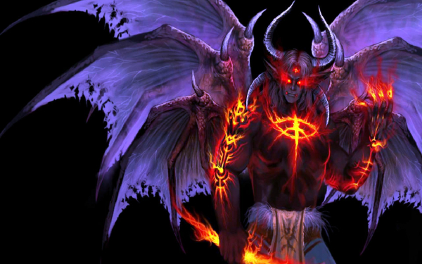 Крылатый демон