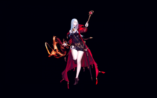 Девушка маг фэнтези