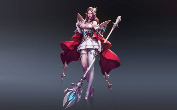 Девушка эльфийка фэнтези