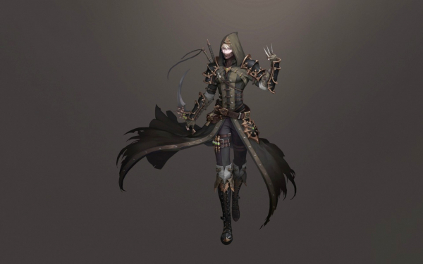 Фэнтези девушка ассасин