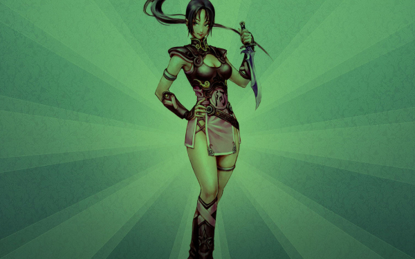 Молодая воительница