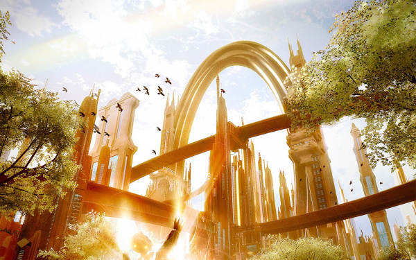 Город фэнтези