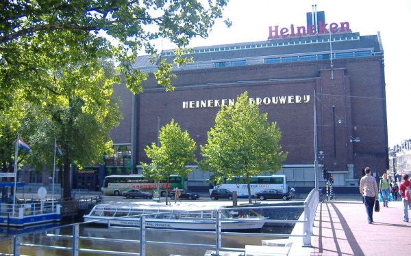 Пивоварня Хейнекен в Амстердаме