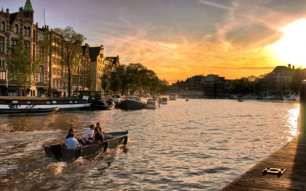 Каналы Амстердама