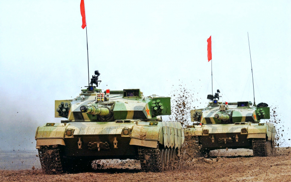 Китайские танки ZTZ 99a2