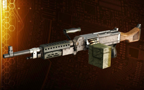 Пулемет m240b warface