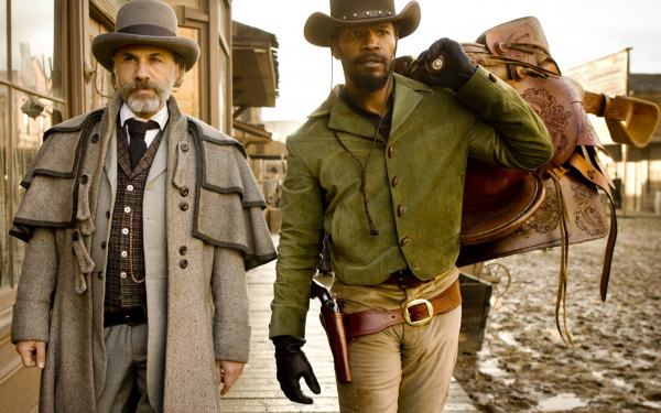 Кристоф Вальц и Джейми Фокс в фильме 