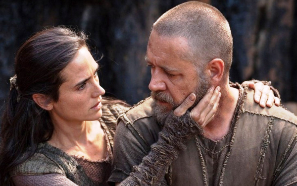 Дженнифер Коннелли и Рассел Кроу в фильме «Ной»