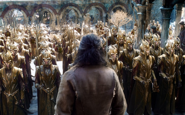 Кадр из фильма «Хоббит : Битва  пяти воинств»